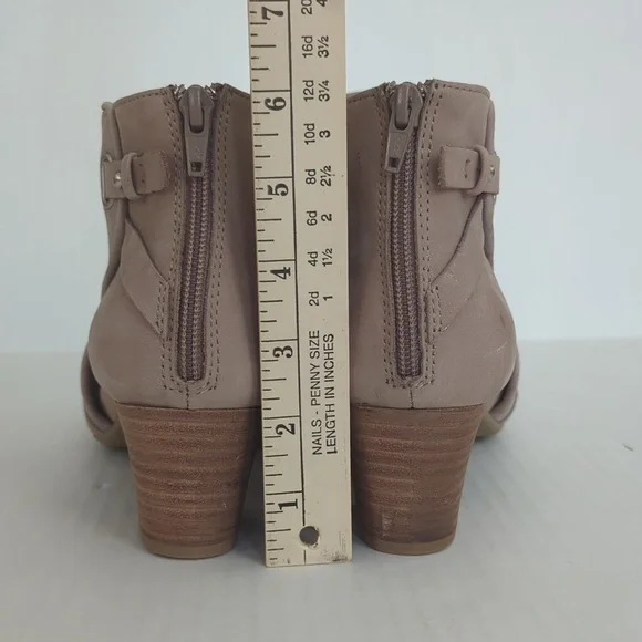 Earth Ivy Sahara Open Toe Leather Shooties 9W Tan - Picture 11 of 16